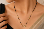 Anti-Tarnish American Diamond Infinity Mangalsutra