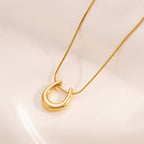 Anti Tarnish Geometric Shaped Gold Plated Pendant