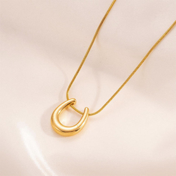 Anti Tarnish Geometric Shaped Gold Plated Pendant