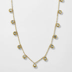 Anti Tarnish Geometrical Gold Plated Necklace