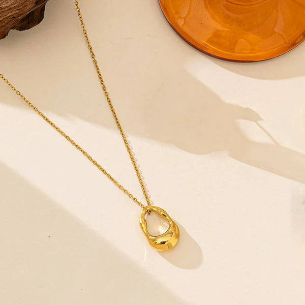 Anti Tarnish Gold Plated Contemporary Pendant