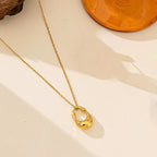 Anti Tarnish Gold Plated Contemporary Pendant