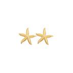 Anti Tarnish Star Shaped Stud Gold Plated Earrings