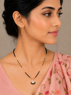 Anti-Tarnish Black Beads Mangalsutra