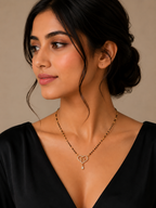 Anti-Tarnish Heart Shaped Couple Mangalsutra
