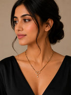 Anti-Tarnish Heart Shaped Couple Mangalsutra