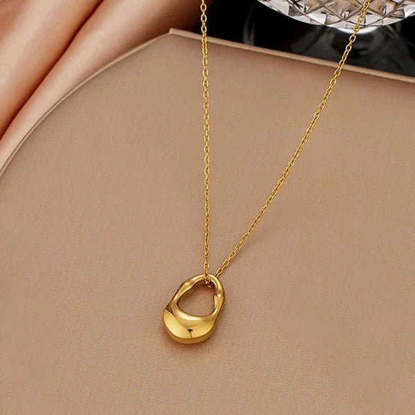 Anti Tarnish Gold Plated Contemporary Pendant - Luxn