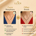 Anti-Tarnish American Diamond Eternal Bloom Mangalsutra